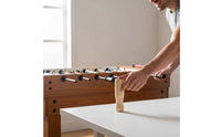 8 Pieces Wooden Foosball Handle Table Table Soccer Handle Classical Atmosphere Game Room Equipment for Arcade