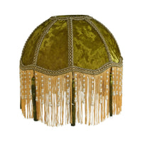 Lampshade with Fringe Ornate Lampshade Artisanal for Bedside Table