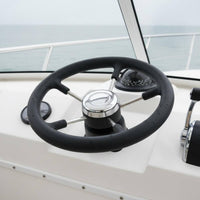 Stainless Steel Steering Wheel Mirror Polished Yacht Steering Wheel for Boat