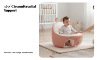 Inflatable infant Sofa Skingentle Sit-Training Chair Easy to Clean for Toddlers