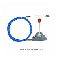 Outboard Throttle Control Set Easy to Install Outboard Remoting Control Cable Metal Parts