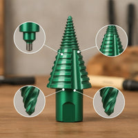 5 Pieces Wood Splitting Conical Screw Cone Driver Spiral for Farmers