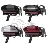 Motorcycle Tail Light Assembly for Harley Softail Fat Boy Retro LED Turn Signal Light