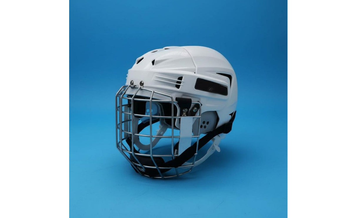 Ice Ice Sport Helmet Shock Absorbing Ice Sport Helmet with Face Guard Wire Face Face Guard Long-Lasting Sports Safety Gear