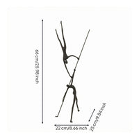 Abstract Human Statue Tall Home Decor Decorative