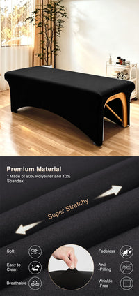 Stretchable Massage Table Cover for Beauty Salon