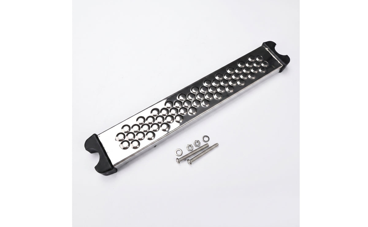 Replacement Pool Ladder Step with Bolts Anti-Slip Pool Ladder Step with Bolts Bolt-on Rust-Resistant for Maintenance Professionals, Swimming Pools, Hot Tubs