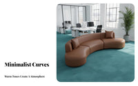 Business Leisure design Fabric Office Sofa Modern Design Upholstered Sectional Couch adaptable Combination Reception Seating Comfortable for Interior Designers, Homeowners, Apartment Dwellers, Hotel Lobby, Lounge Area, Waiting Room, study niche