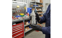 Rotary Nozzle with Ceramic Outlet Rotating Stainless Steel tube Cleaning Nozzle Industrial for Plumbers