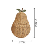 Woven Storage Basket with Lid Functional Lidded Storage Basket Versatile
