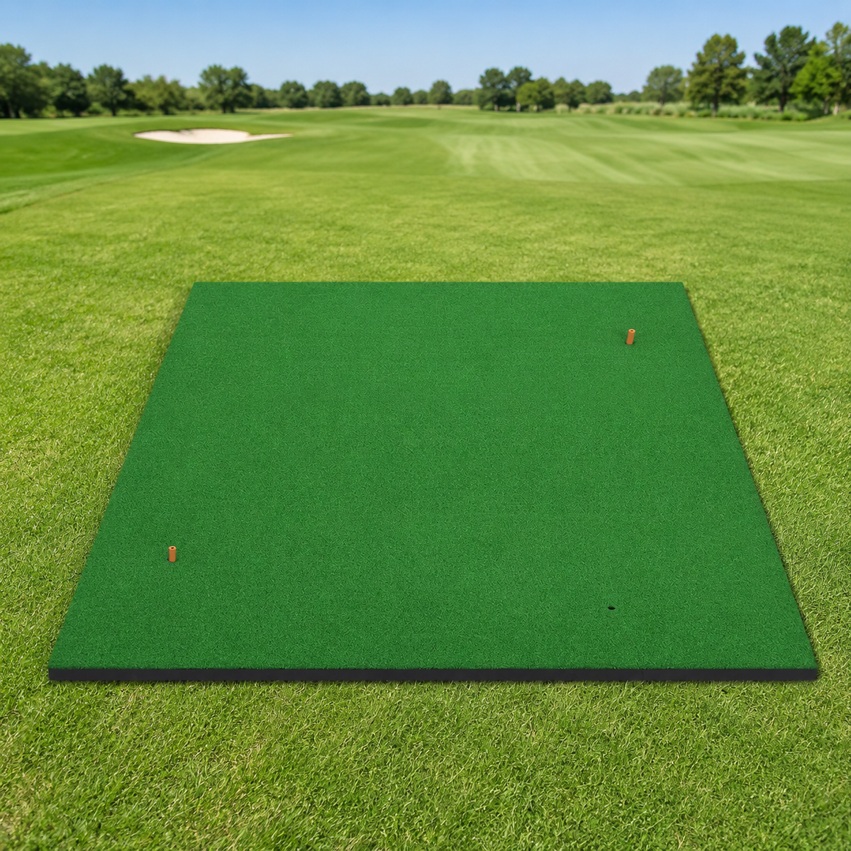 golf hitting mat