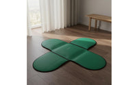 Non-Slip Folding Exercise Mat Silent Portable Workout Mat Cushioned Support Lightweight for Home Gym