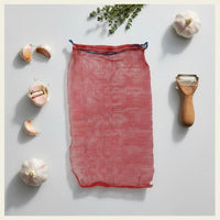 Mesh Produce Bag Breathable Drawstring Mesh Sack Multipurpose for Grocers