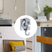 Vacuum Suction Cup Hook Waterproof Household Hardware for Kitchen, Glass Door