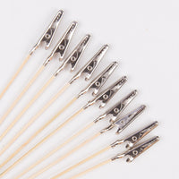 ENLLYINCON Model Painting Clips Steel Head Clips 30/50/100 Pack