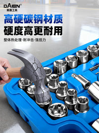 Socket Wrench Combination Set for Auto Repair