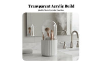 Acrylic Mirror Cabinet Organizer Space Saving Clear Acrylic Organizer Clear Design Lipstick Storage Rack for Women, Dressing Table, Drawer
