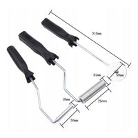 3 Pieces Fiberglass Roller Solvent-Resistant Tool Long-Lasting for Tight Areas