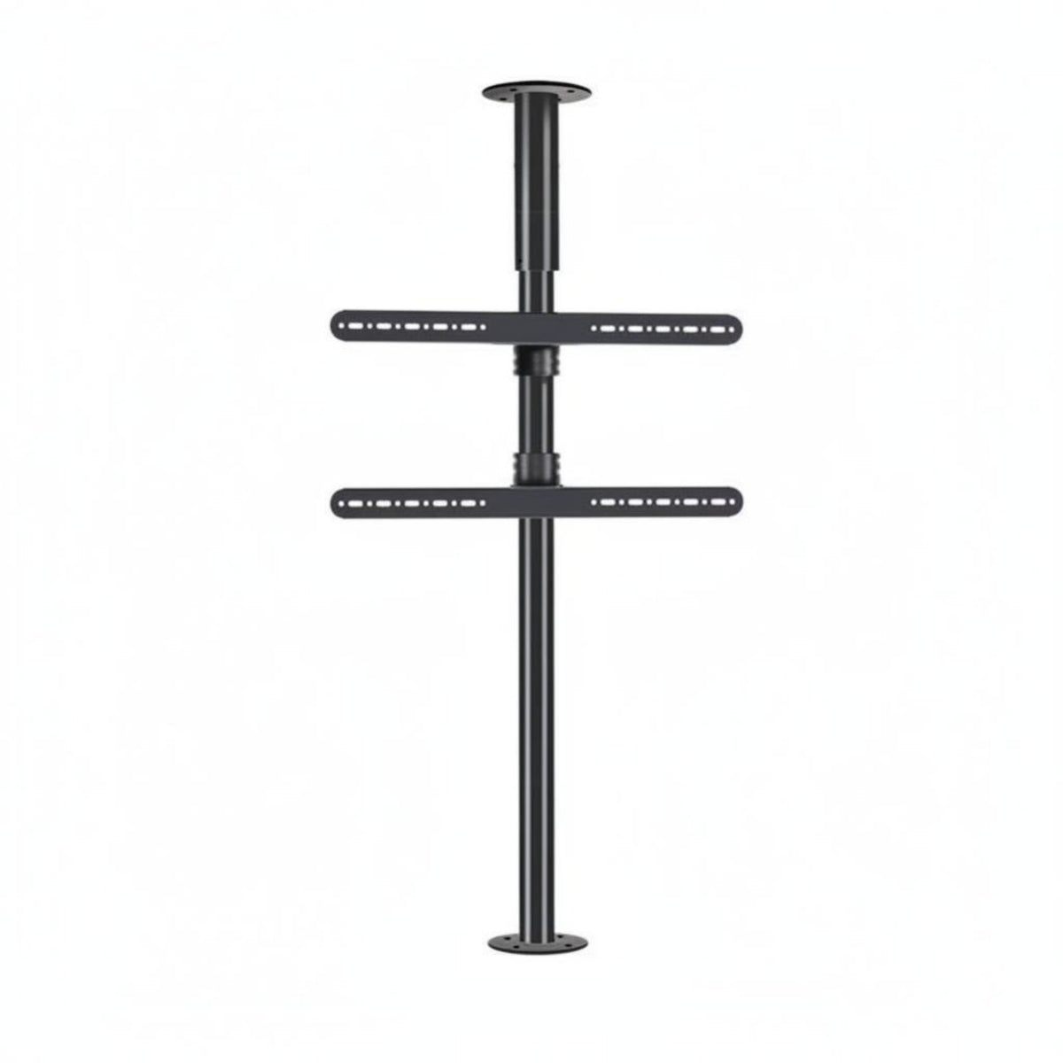 Floor-to-Ceiling Rotating Media Pole 360° Rotation Living Room Furniture