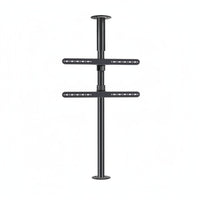 Floor-to-Ceiling Rotating Media Pole 360° Rotation Living Room Furniture