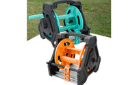 Water Hose Reel Carrier Easy Winding Garden Hose Reel Carrier Heavy Duty Frame