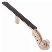 Violin Neck with Fingerboard Ebony Instrument Part Intonation for Luthiers
