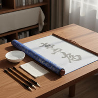4 Pieces Chinese Calligraphy Brush and Cloth Kit Mess-Inkless for Beginners