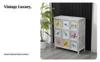 3-Drawer Accent Chest Light Luxury Design Storage Furniture Multi-Functional Sturdy Framework for Homeowners, Living Room