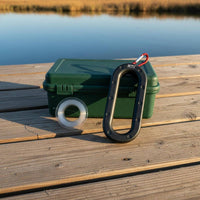 Portable Fishing Line Winder Easy to Use Fishing Knot Tool Compact Size Hook Holder Carabiner Clip