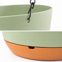 Hanging Planter, Resin, Hanging Pot, 13/15/18cm, Hanging Basket, Indoor, Outdoor, Balcony, Hanging