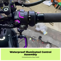 Waterproof LED Controller for Motorcycle & Scooter Handlebar