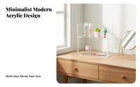 Tiered Display Shelf Multitier Design Tiered Cosmetic storage-spaceSaving