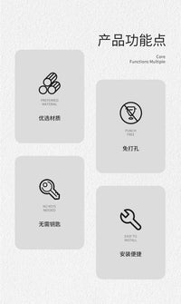 玻璃柜锁商场展示柜门锁单门橱窗锁柜台双开锁玻璃柜门对开密码锁
