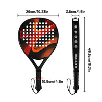 Padel Racket Easy to Control Sports Gear Large Optimal Hitting Zone for Outdoor