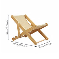 Cat Lounge Chair Adjustable Reclining Cat Chair Angled Sides Animal Resting Furniture