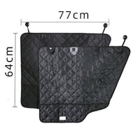 2 Pieces Car Pet Door Pad with Pocket Easy to Install Car Door Protection Pad Washable for Dog Owners