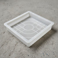 Reusable Paving Mold with Geometric Pattern Easy to Use Concrete Paver Mold Square Cement Path Maker Plastic for DIYers, Landscapers, Walkway, Patio