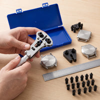 Watch Back Case Opener Tool Kit for Battery Replacement and Repair