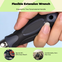 Portable motorcycle ratchet set