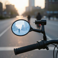 2 Pieces Safe Riding Mountain Bike Mirror Long-Lasting Bike Rearview Mirror for Cycling
