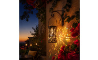 Colorful Solar Garden Light Waterproof Solar Metal Lantern Vintage Design