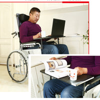 Plastic Wheelchair Table Tray with Anti-Fall Edge