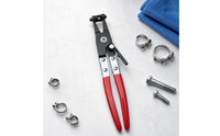 Locking Hose Clamp Plier Metal Water Hose Clamp Plier Black Head Garage Hardware for Mechanics