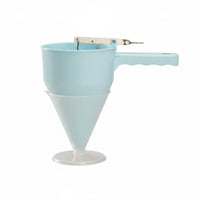 Takoyaki Batter Funnel Easy to Pour Cooking Gear Leak Control for Restaurant