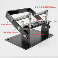 Leather Skiving Machine with Stainless Steel Blade for Belt and Strap Making