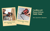 20V Brushless Driver, High Torque