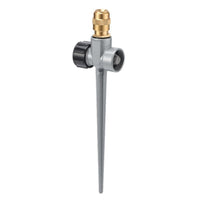Sprinkler with Brass Head Compact Spike Sprinkler Upright for Lawn Irrigation