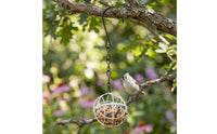 Decorative Hanging Wire Cage Metal Wire Cage Holder Rustic Birdcage Holder with Chain Versatile for Entryway