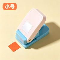 迷你压花器儿童手握省力DIY手账手工打花器打孔器批发益智打花器