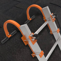 2 Pieces Ladder Roof Hook Steel Hardware Tool Universal Fit for Professionals